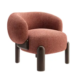 Moon slipper chair by philippe hurel